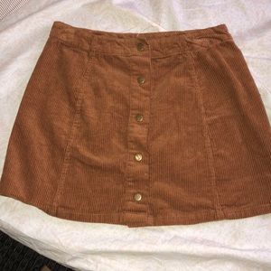 Brown skirt